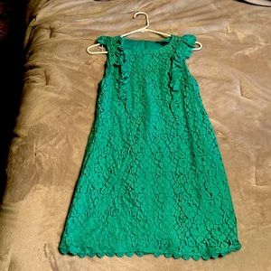 Small teal dress